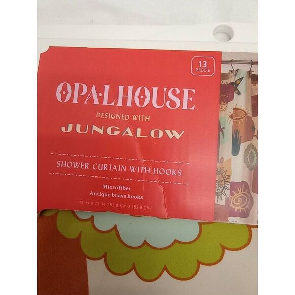 NWT Opal House shower curtain , curtain only no hooks 72in x72in. - Picture 3 of 5